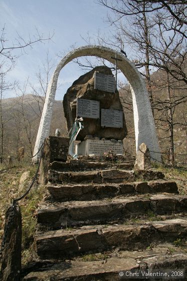 Memorial to partisan fighters of World War II